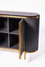 Dalia Ribbed Furniture Range - Midnight & Gold
