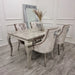 Arianna Dining Table + Bentley Dining Chairs