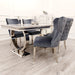 Louis Dining Table + Chelsea Dining Chairs