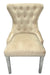 Chelsea Cream Velvet Lion knocker Dining chair!