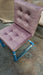 Atlanta Lilac & Rose Gold Metal Plating Velvet Dining Chair