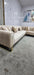 Genova corner sofa range in plush velvet