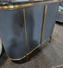 Dalia Ribbed Furniture Range - Midnight & Gold