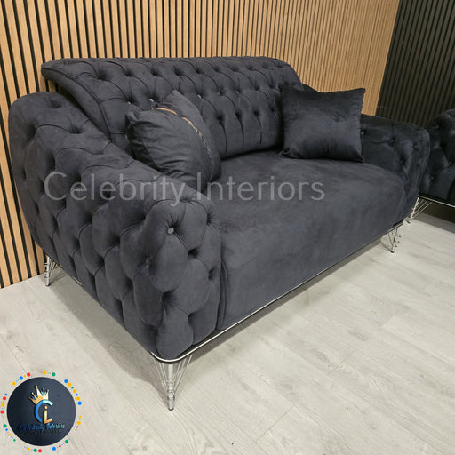 Monalisa 2 Seater Sofa Plush Velvet