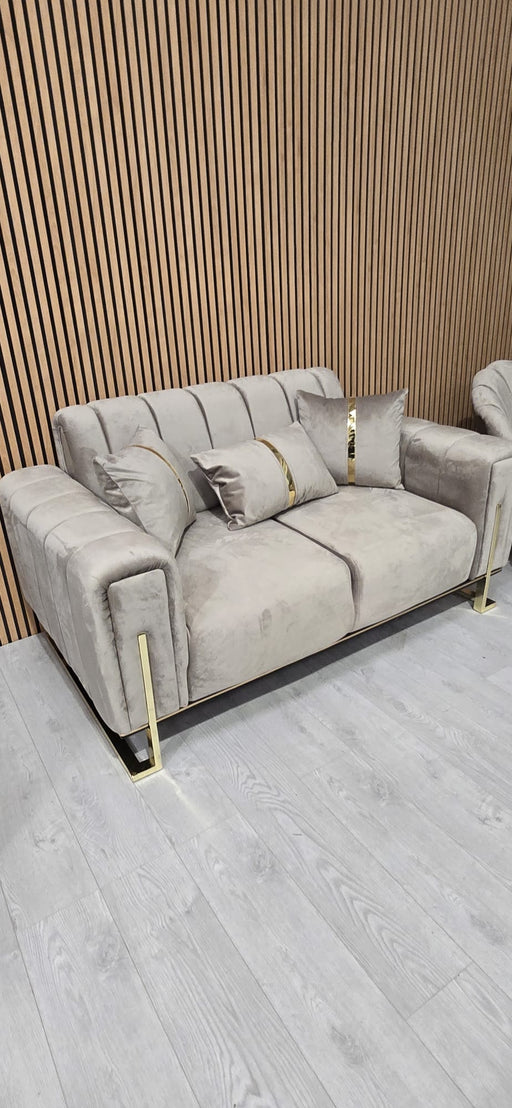 Genova 2 Seater Sofa plush velvet