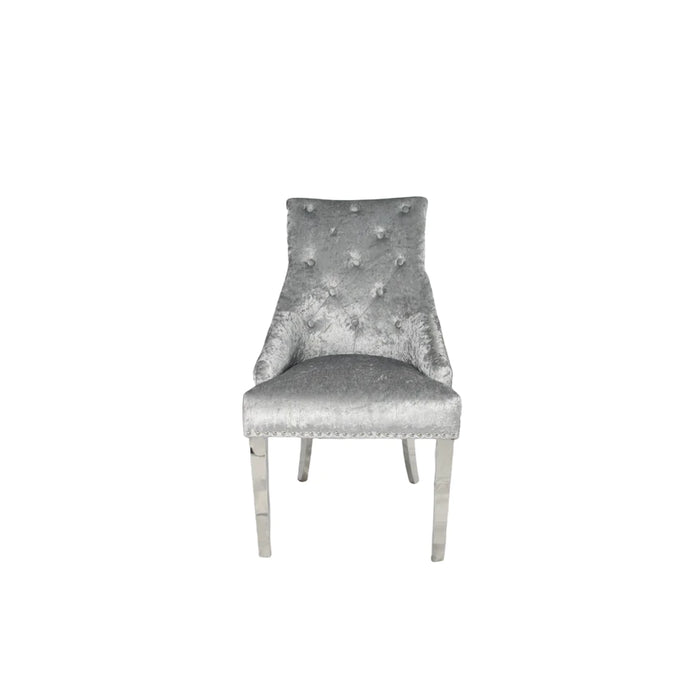 Jessica Dining Chair with round knocker