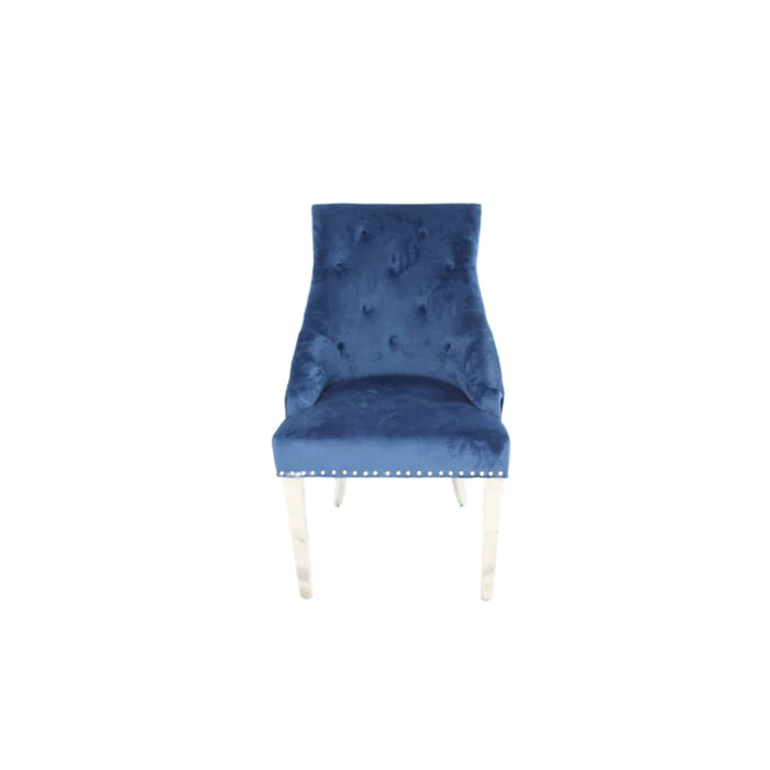 Roma Blue Dining Chair