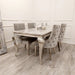 Arianna Dining Table 1.5m + 4 Kensington Dining Chairs