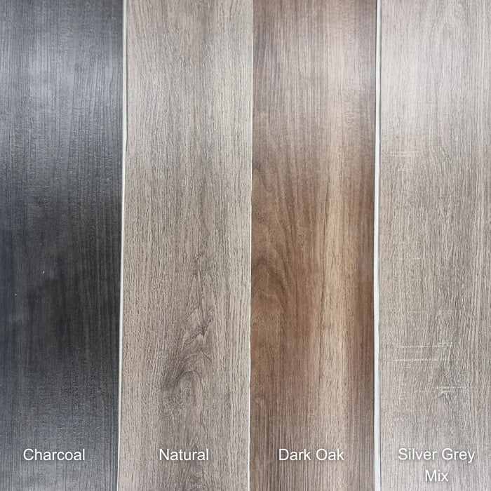 Effect Vinyl Flooring Tiles - 36x Floor Planks