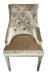 Roma Shiny Mink Lion knocker Dining Chair