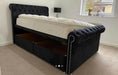 Santiago Side Lift Divan Ottoman Crushed Velvet Bedframe