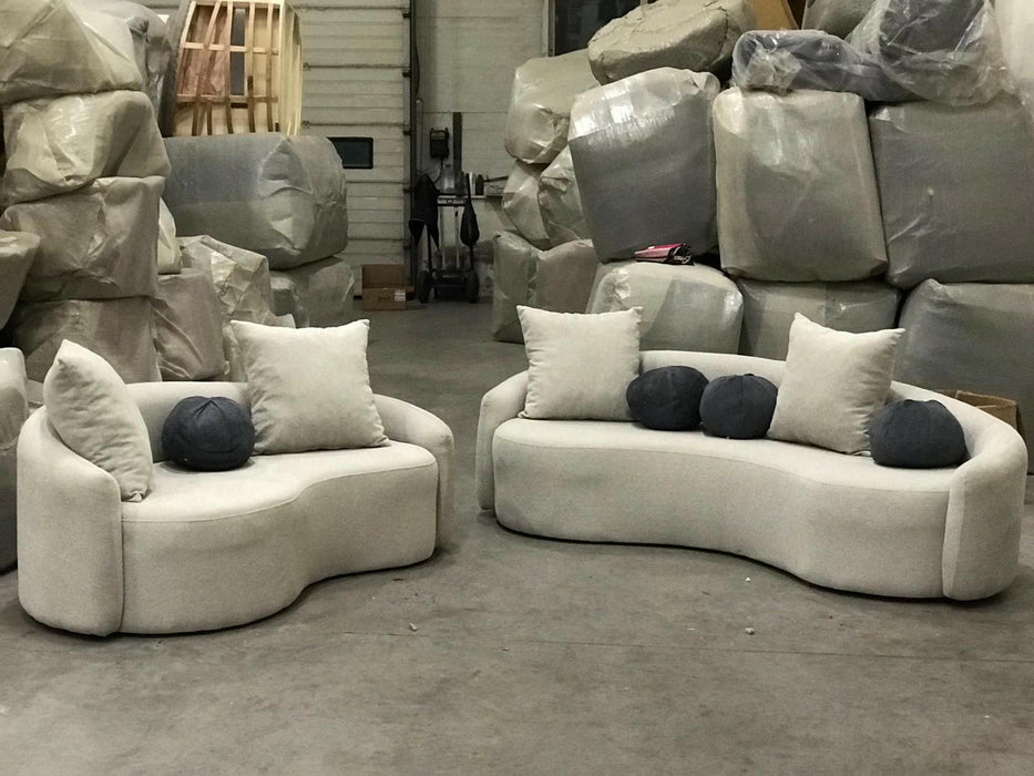 Cloud Sofa  3+2 Range - Boucle Fabric