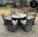 Kent Rattan Dining Set Table And Chair Sets