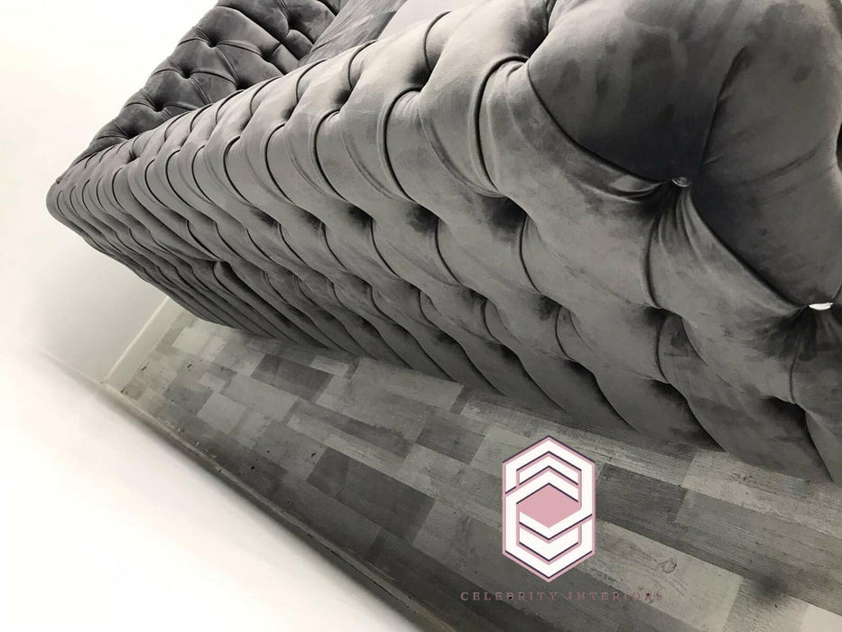 Knightsbridge velvet corner sofa range