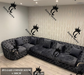 Bvlgari corner sofa range plush velvet - choose combination