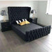 Mont Blanc Divan Ottoman Bed In Plush Velvet