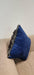 Neoma Blue With Grey Fur Cushion