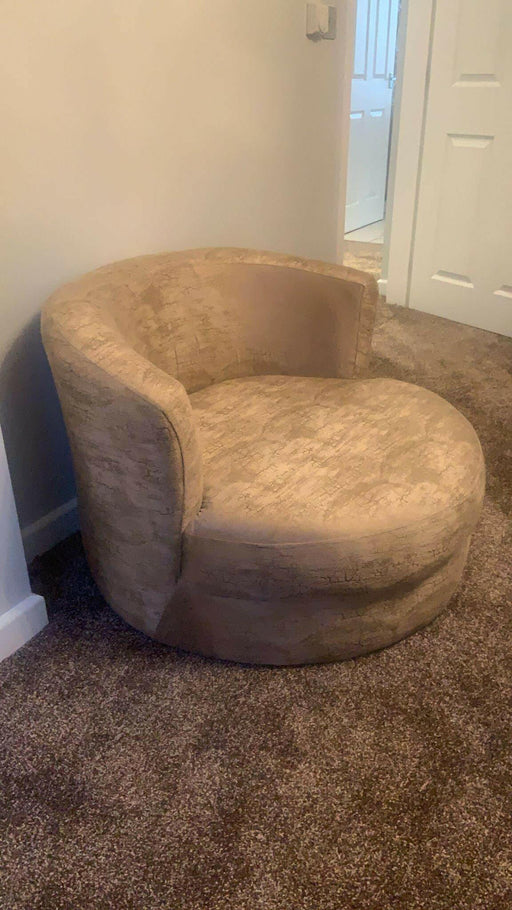 Montana Plush Velvet Sofa Chair In Marble Velvet - Now On Sale