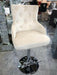 Majestic Velvet Bar Stool in Mink Plush Velvet