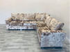 Charles lustro crushed velvet corner sofa range