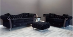 Onyx corner sofa range in plush velvet