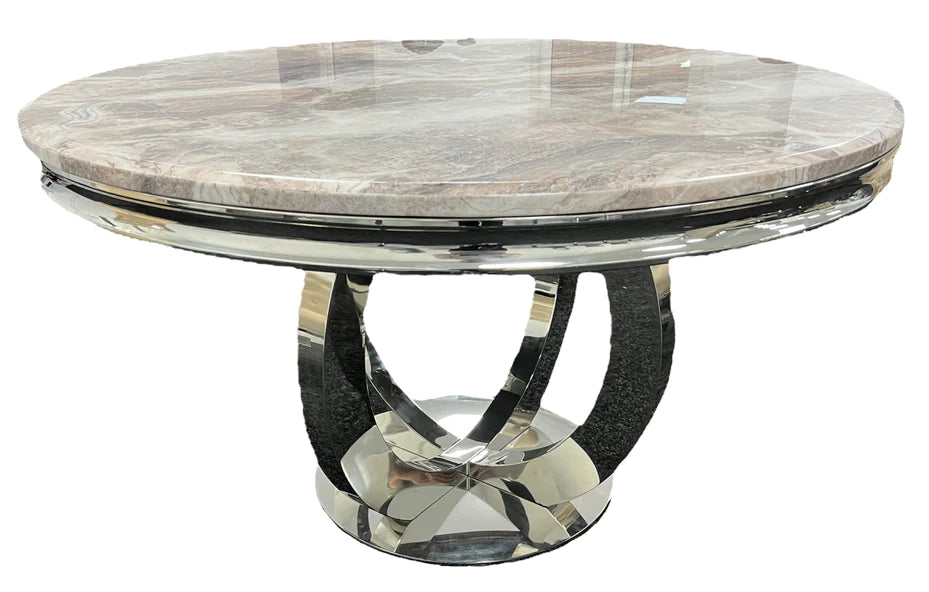 Oracel Round Marble Dining Table