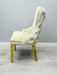 Victoria Gold Detailing Circle Knocker back Dining Chair