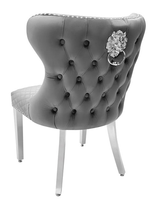 Valentino velvet dining chair