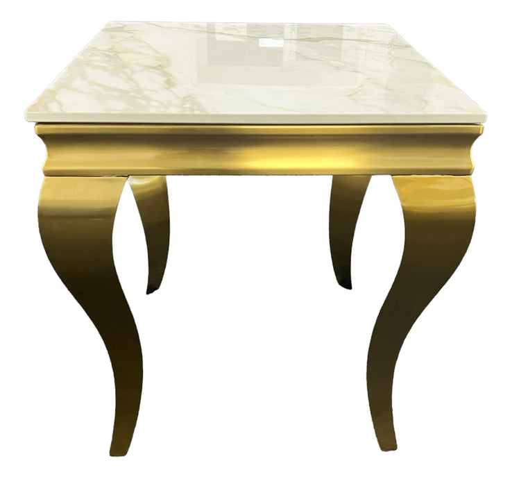 Lewis Gold Lamp Table