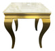 Lewis Gold Lamp Table