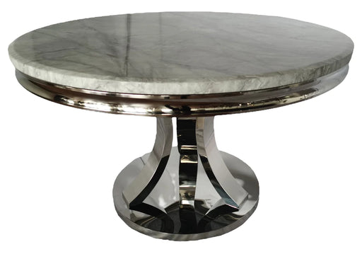 London Round Marble Dining Table 130cm