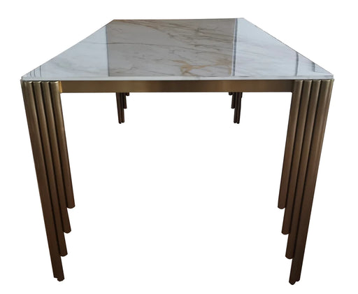 Mayfair Gold Ceramic Dining Table