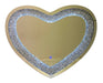 LED Crushed Diamond Wall Mirror 2 sizes Heart